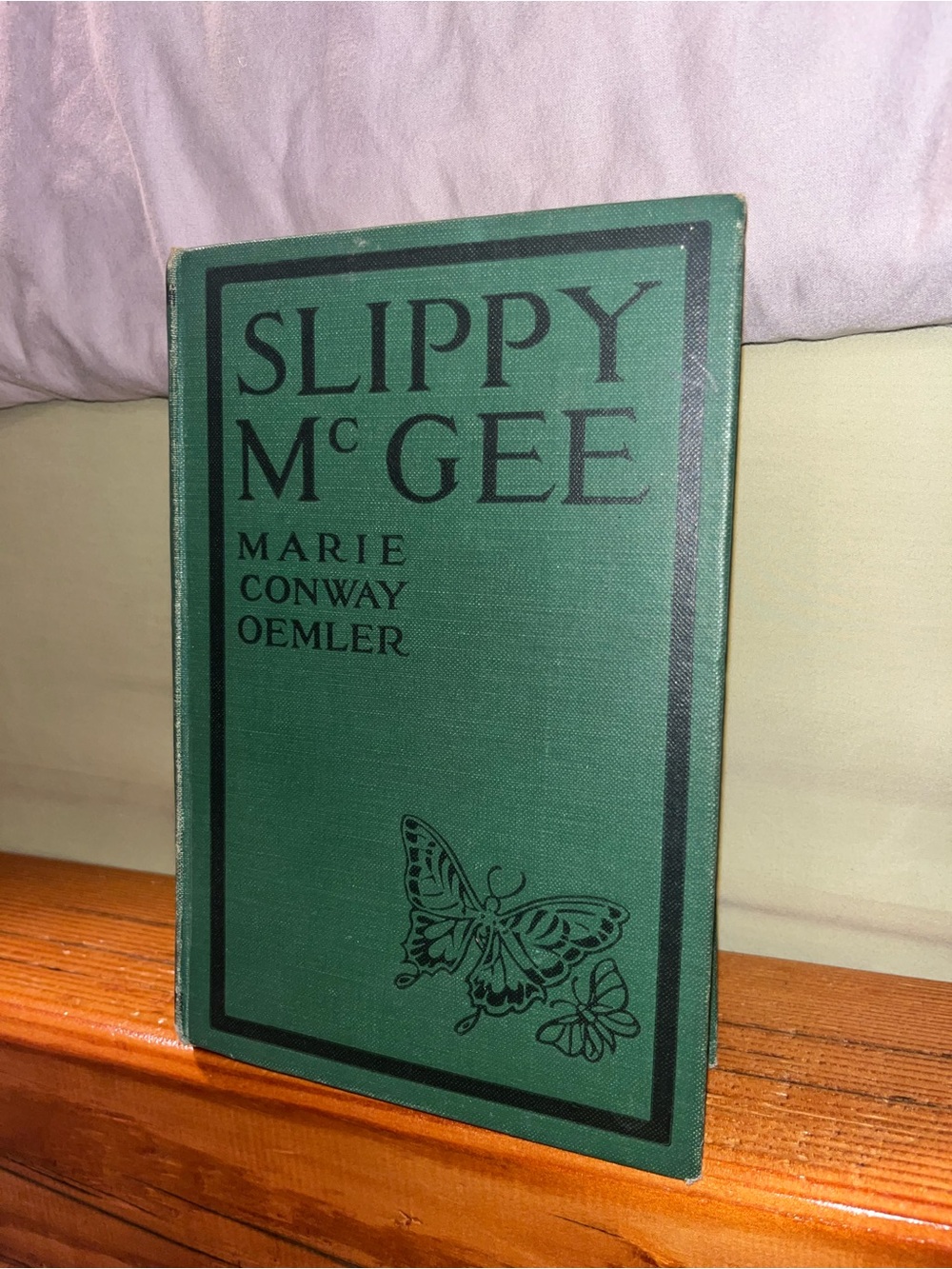 Vintage 1917 Slippy McGee “sometimes known as the butterfly man” Hardcover Book